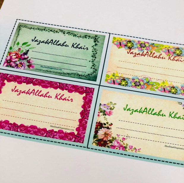 JazakAllah Khair Notes